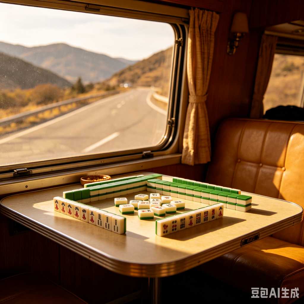 camping leisure mahjong set